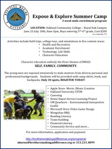 Summer Camp Flyer